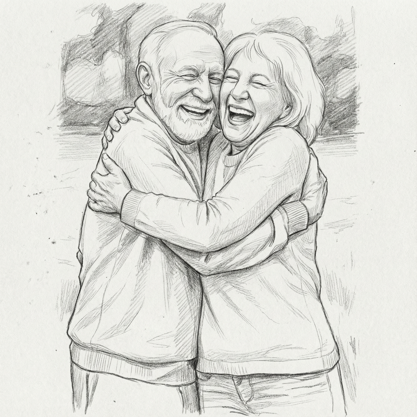 Sketch Personligt Människoporträtt