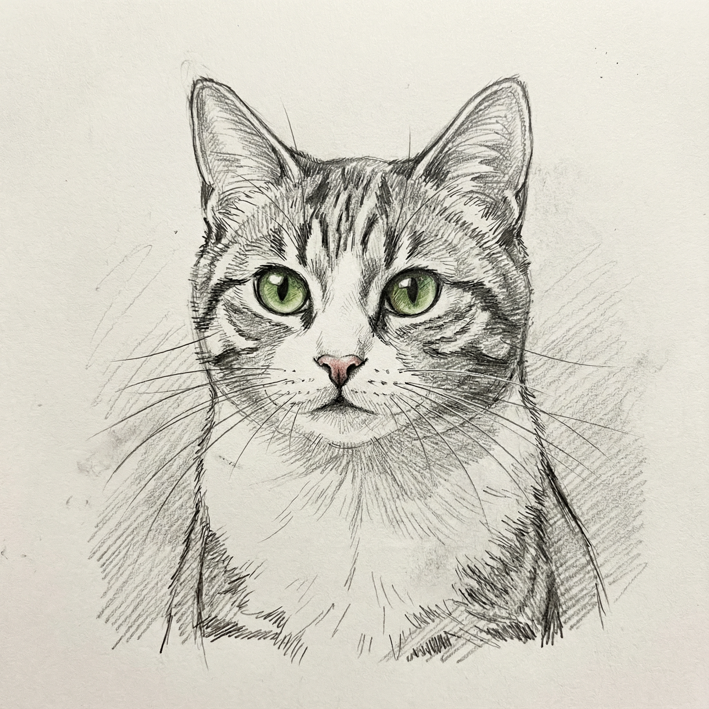 Sketch Personligt Husdjursporträtt